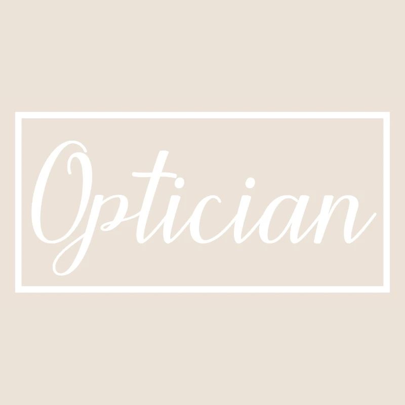 Optiker stolzer diplomierter Optikerstudent