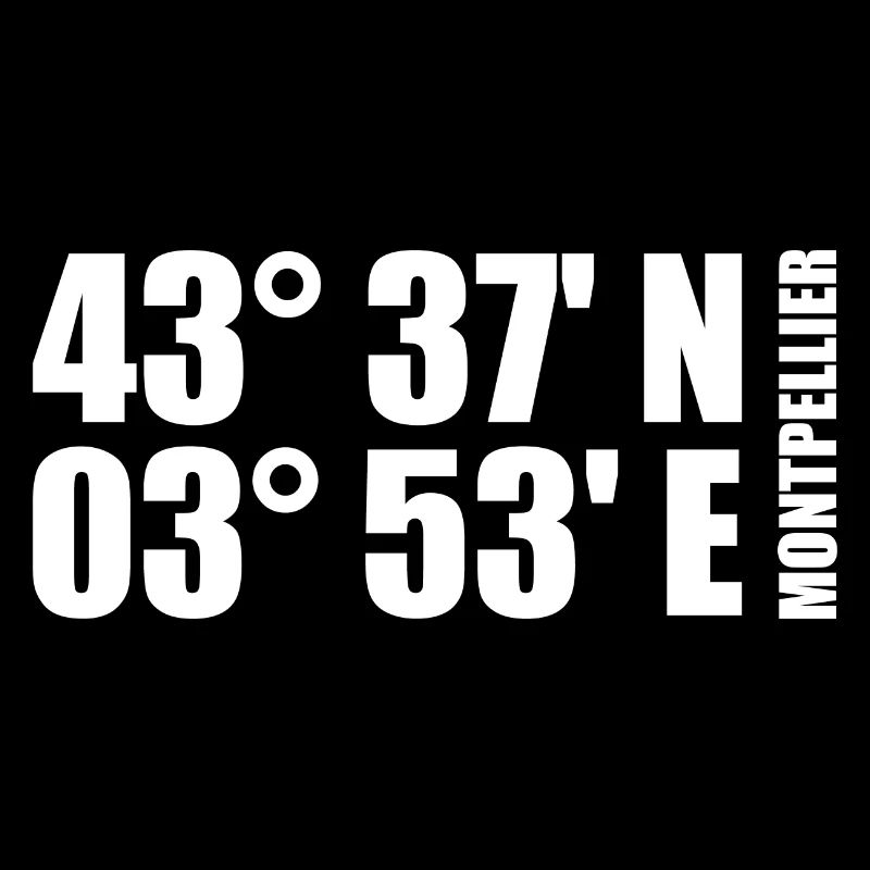 Montpellier Coordinates