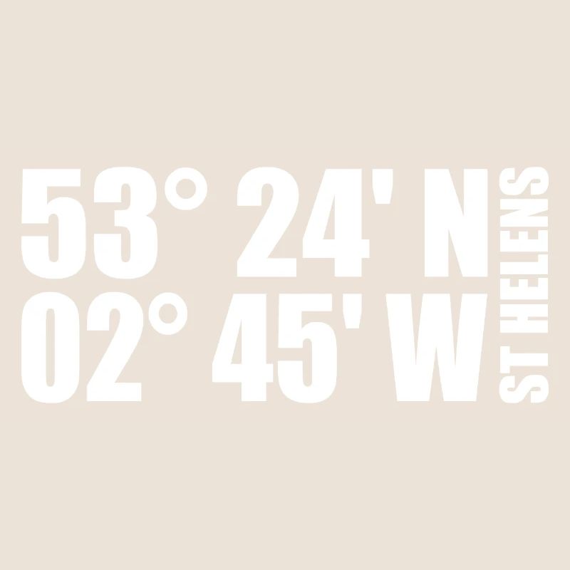 St Helens coordinates