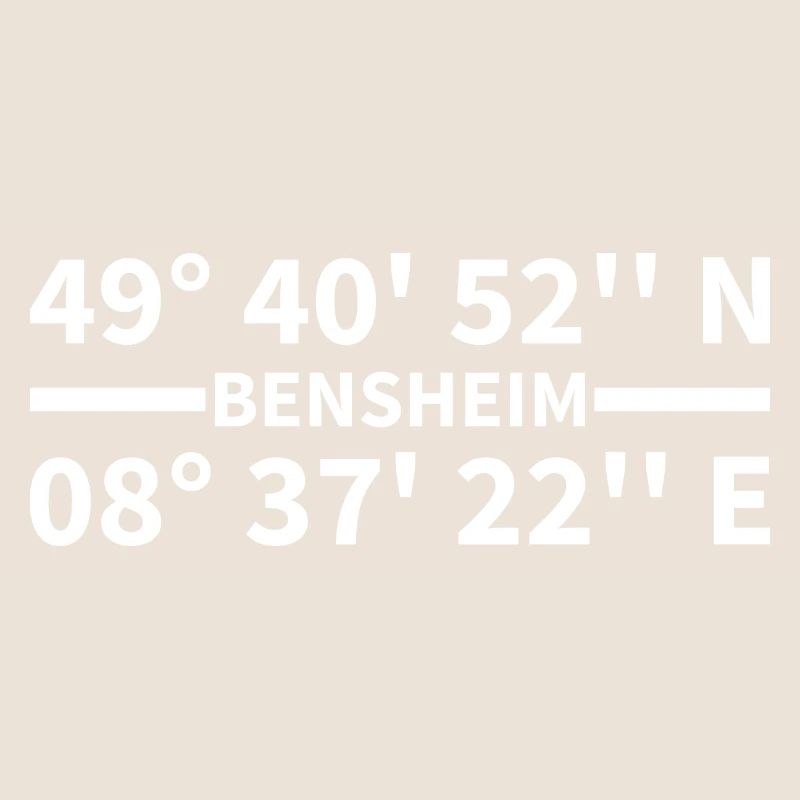 Bensheim coordinates