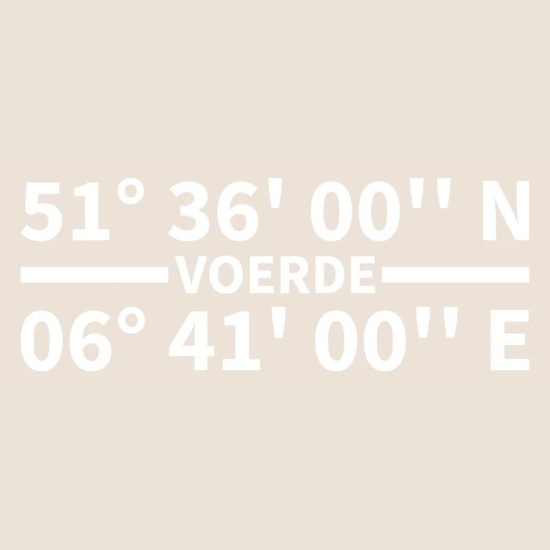 Voerde coordinates