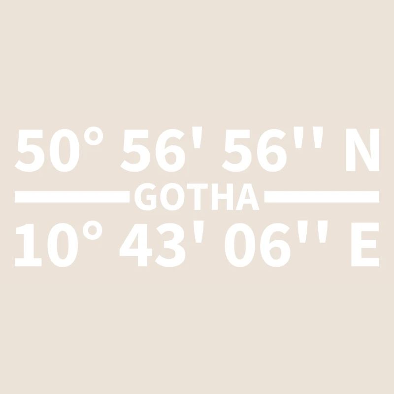 Coordonnées de Gotha
