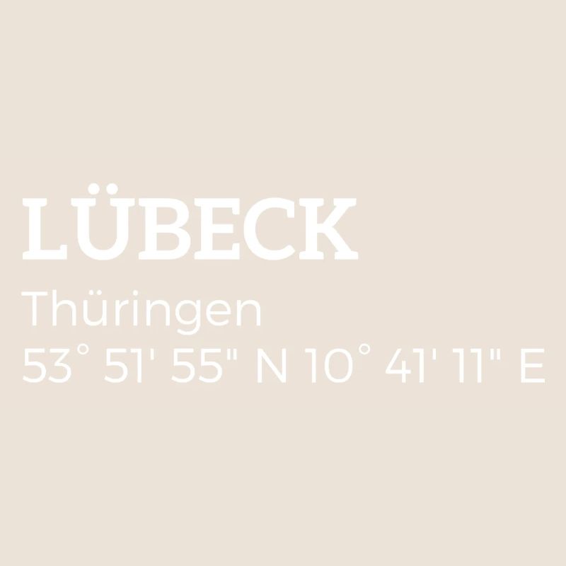 Lübeck Thuringia coordinates
