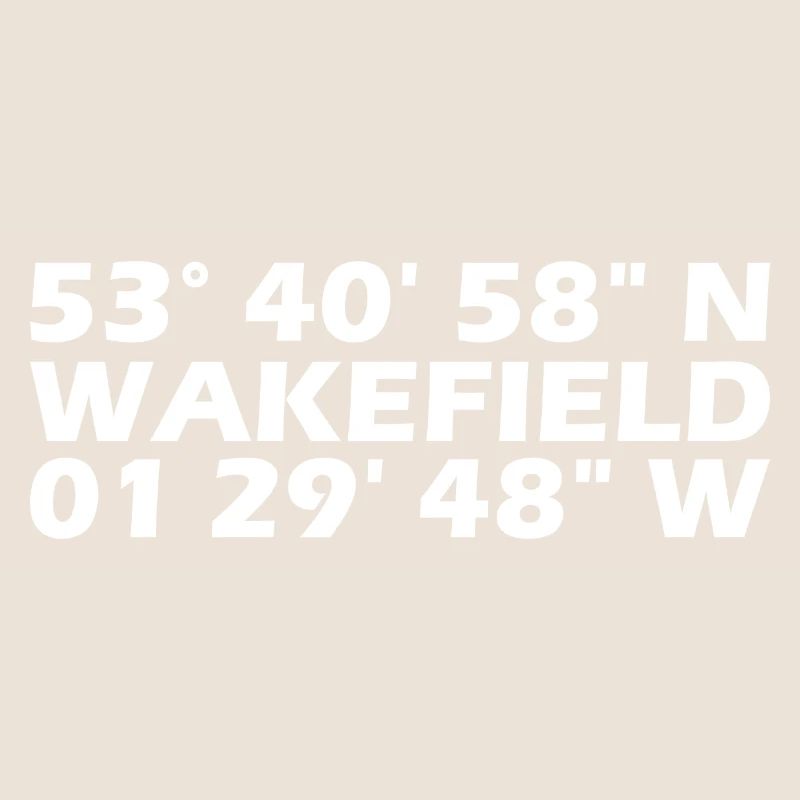 Coordonnées de Wakefield