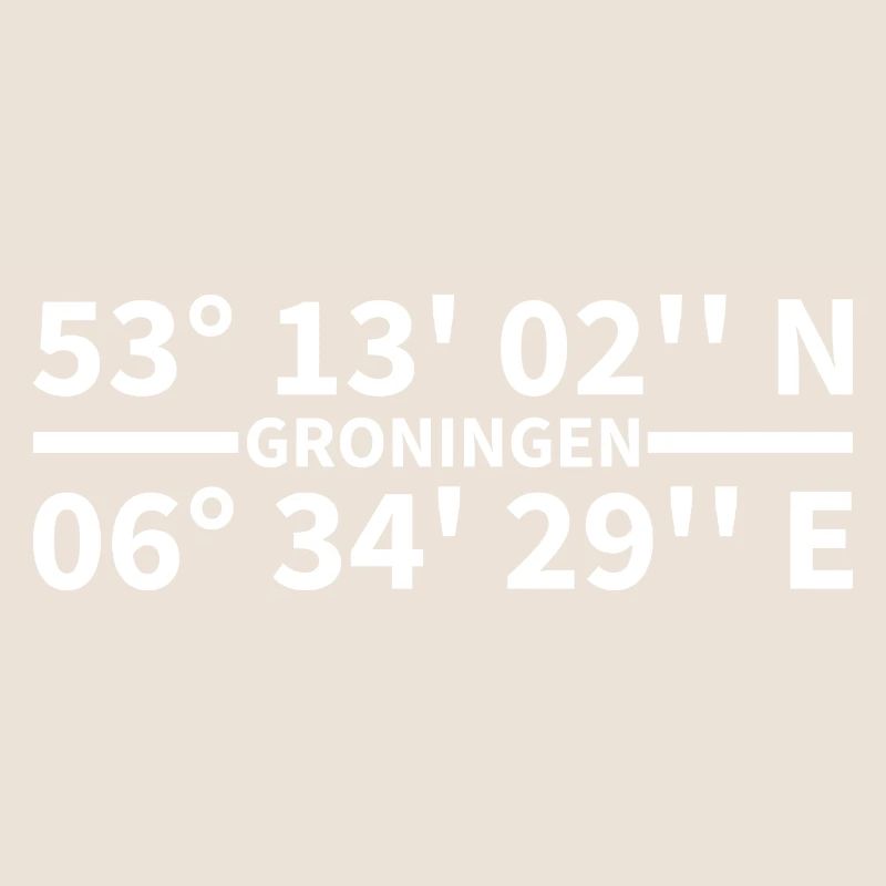 Coordonnées de Groningue