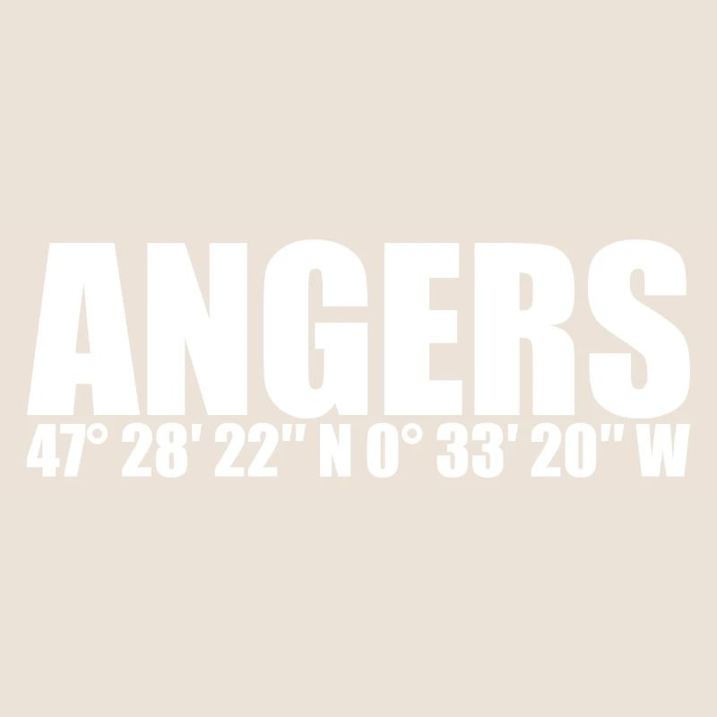 Angers coordinates