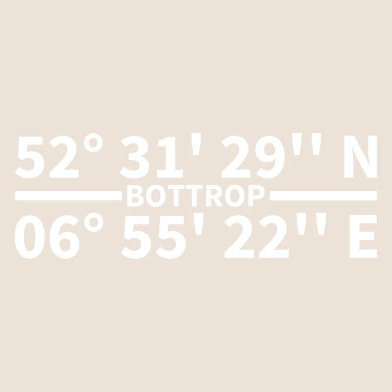 Bottrop coordinates