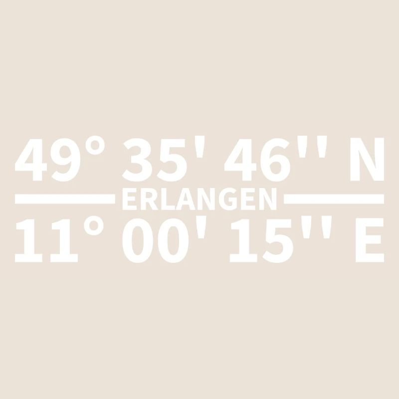 Coordonnées d’Erlangen