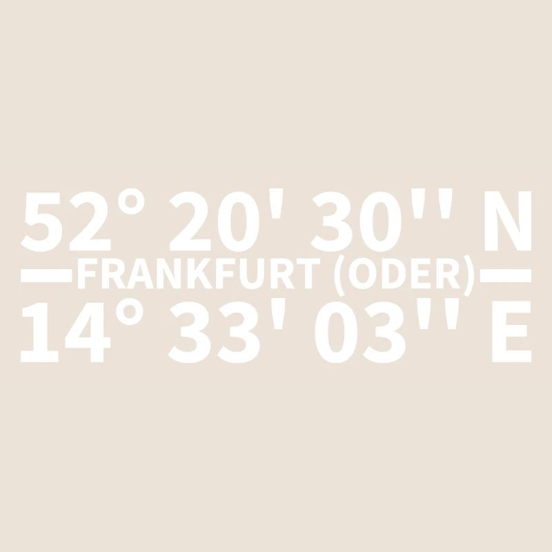 Frankfurt (Oder) Koordinaten