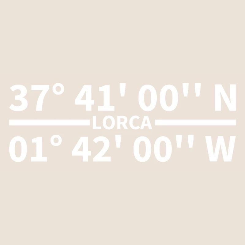 Coordonnées de Lorca