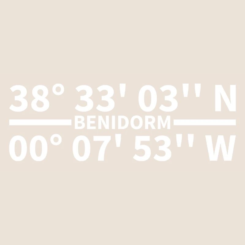 Coordonnées de Benidorm