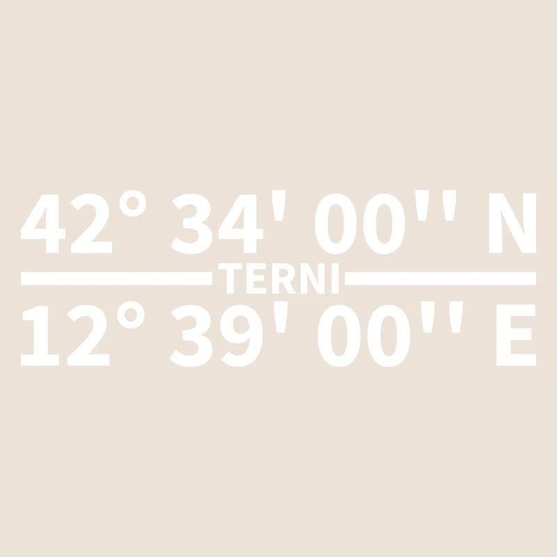 Coordonnées Terni