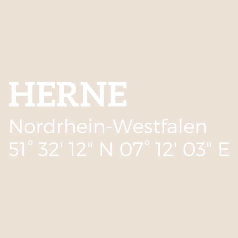 Herne, North Rhine-Westphalia coordinates