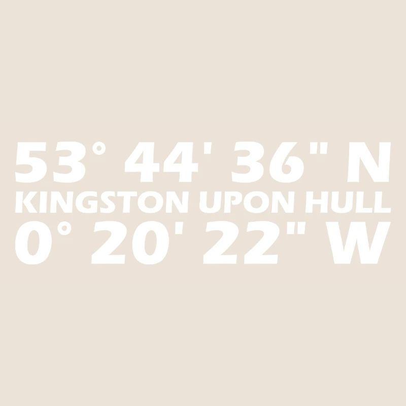 Kingston upon Hull Coordinates