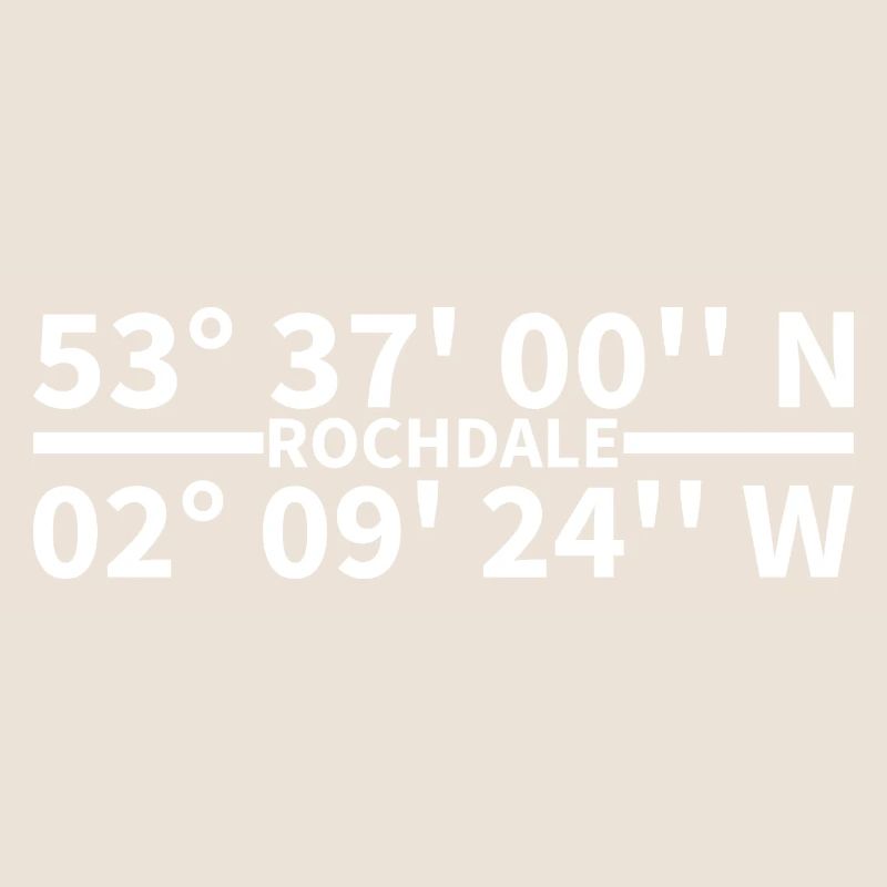 Coordonnées de Rochdale