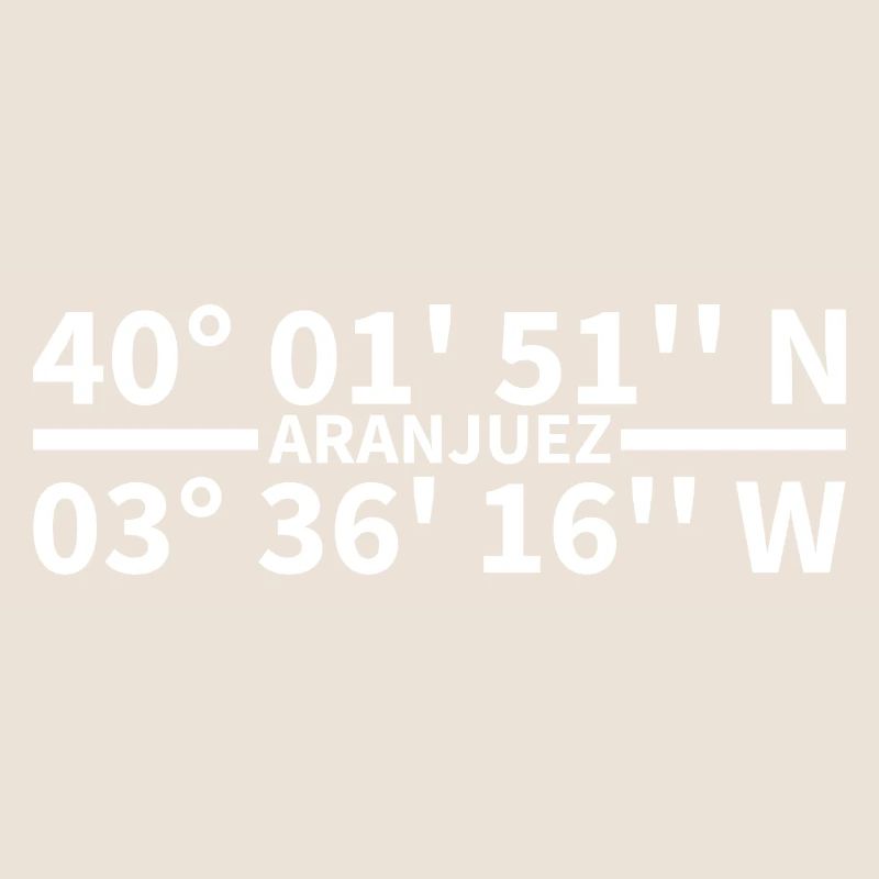 Coordonnées Aranjuez