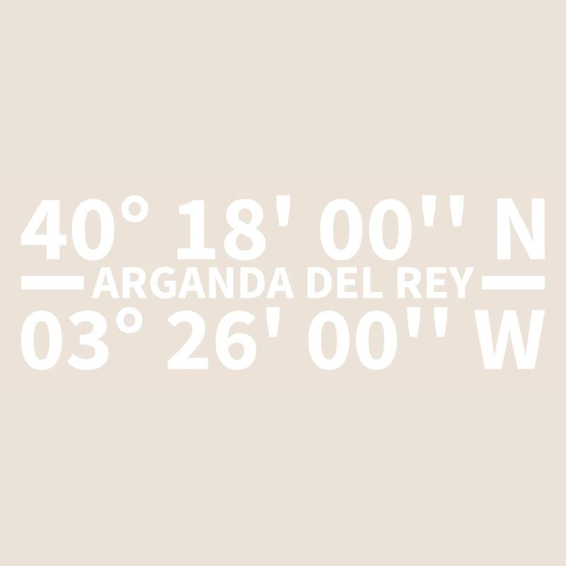 Arganda del Rey coordinates