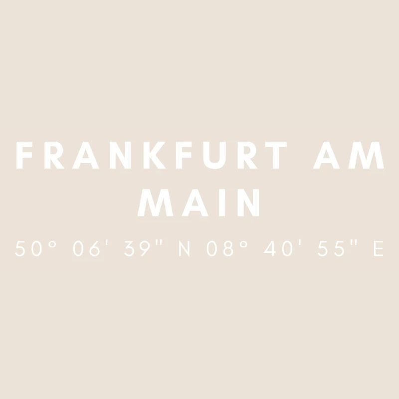 Frankfurt am Main coordinates