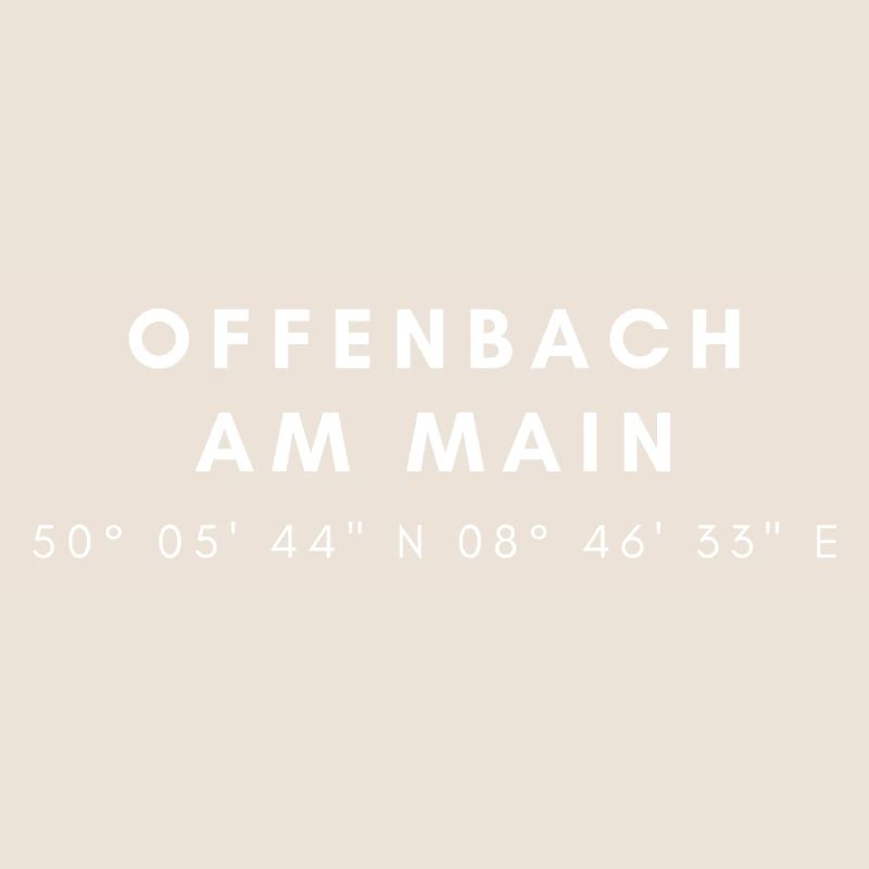 Offenbach am Main coordinates