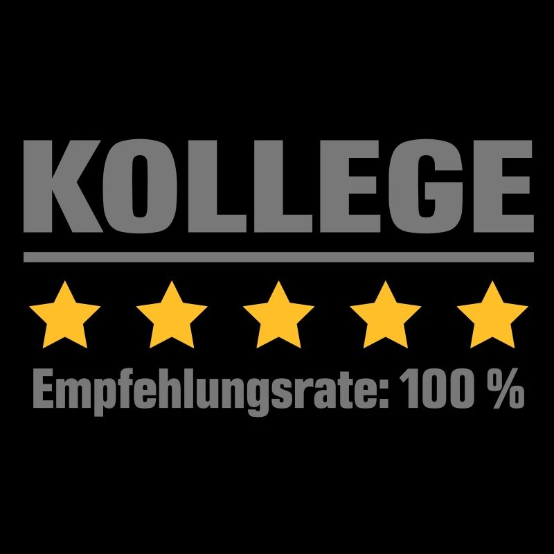 Recommandé à 100 pour cent - collègue