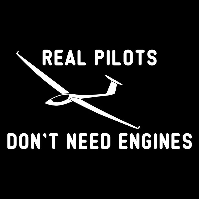 Pilot gliding glider pilot funny gift idea