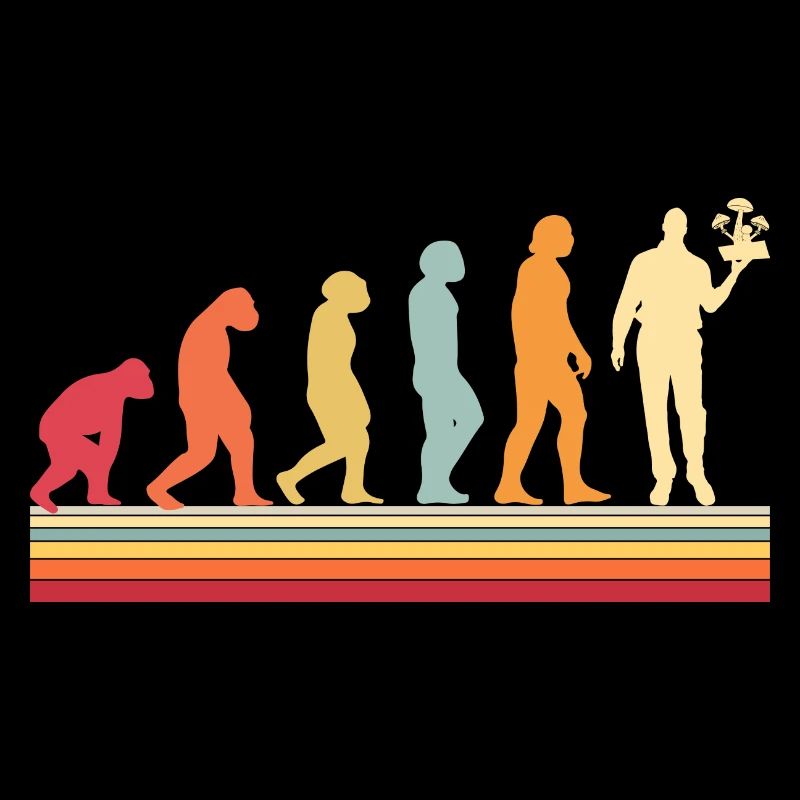 Mushroom Hunting Evolution Mycologist