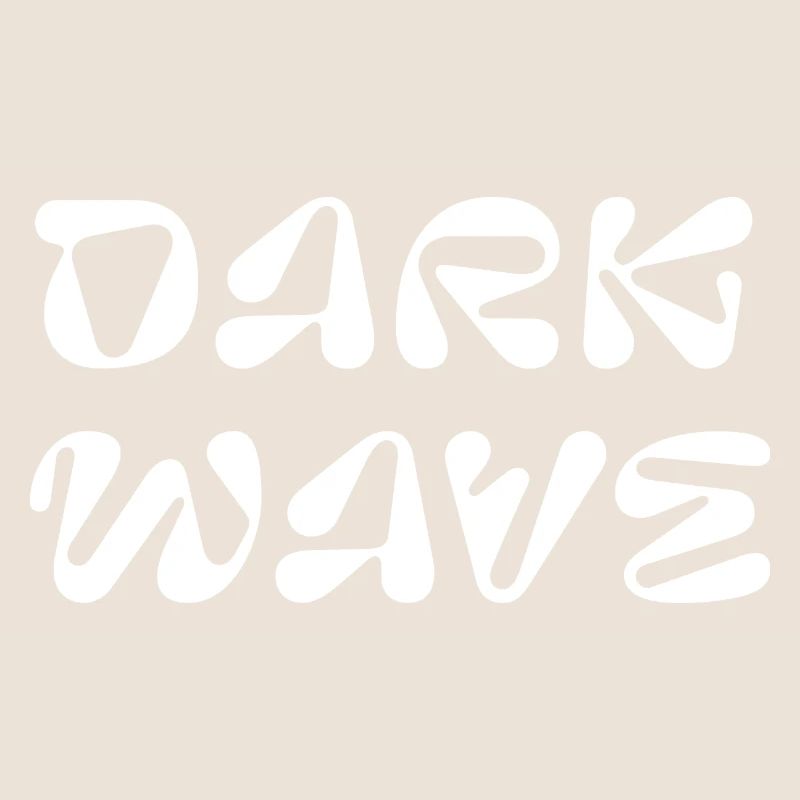 Conception du logo Dark WAVE