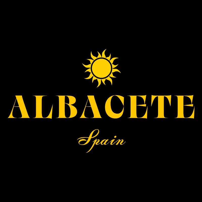 Albacete Sun Spain Logo Tee