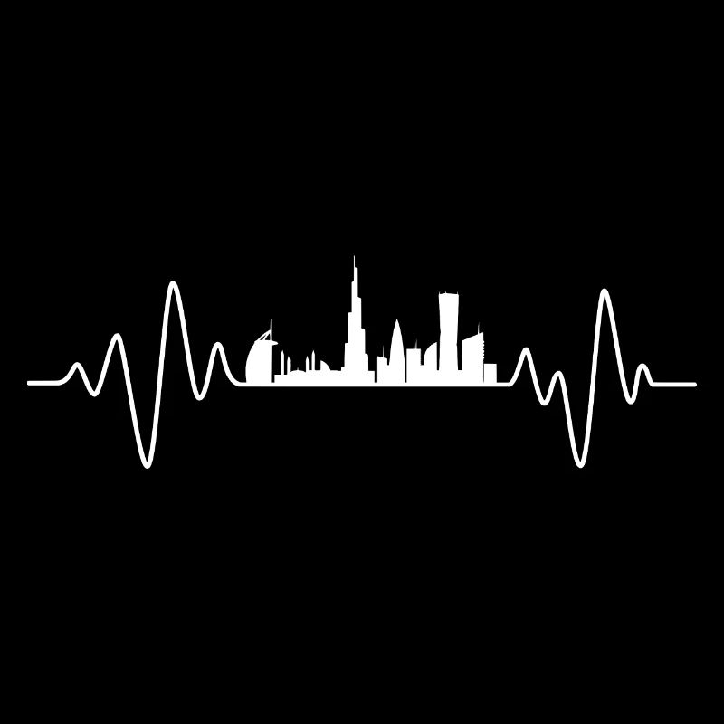 Dubai Herzschlag Skyline Dubai