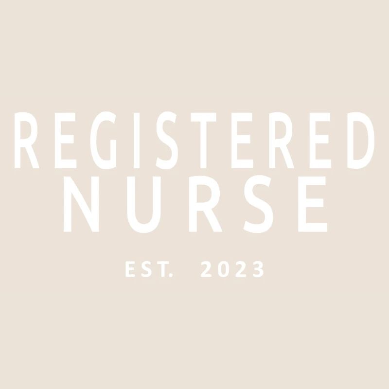 Registered Nurse Est. 2023 Graduated Nursing Gift