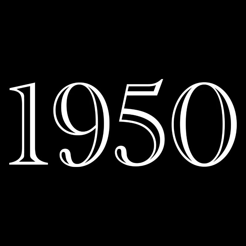 1950 - cadeau née en 1950