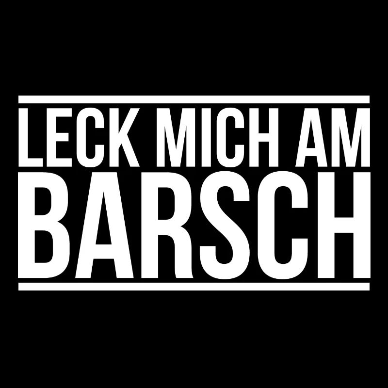 Leck mich am Barsch Lustiger Angler Spruch