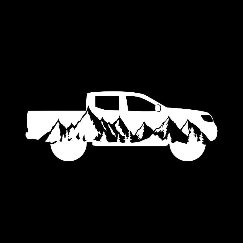 Pick up 4x4 off-road car pick-up