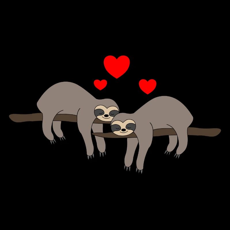 Saint-Valentin paresseux