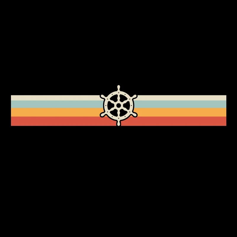 Capitaine de croisière rétro