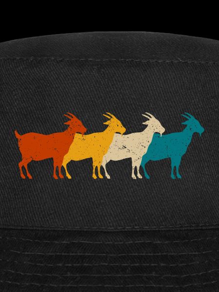 retro chèvres t-shirt chèvre