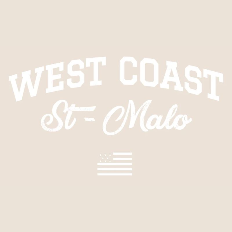 WEST COAST St Malo drapeau breton