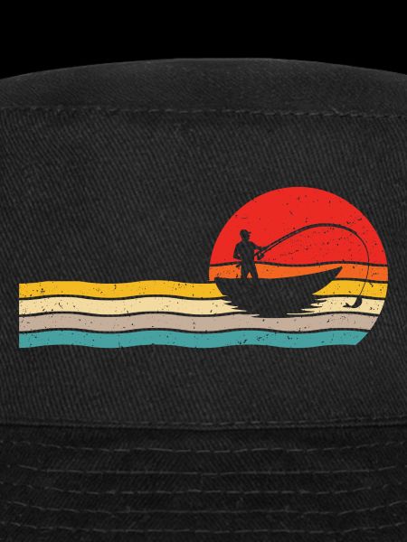 Pêche Fischer t-shirt rétro pêcheur