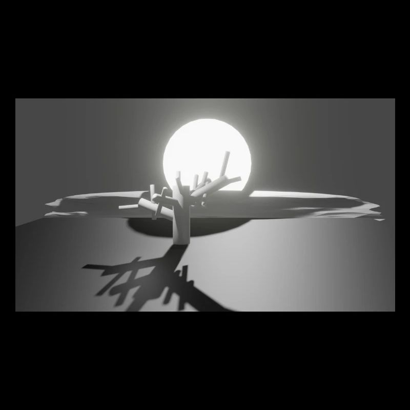 Sun and Tree