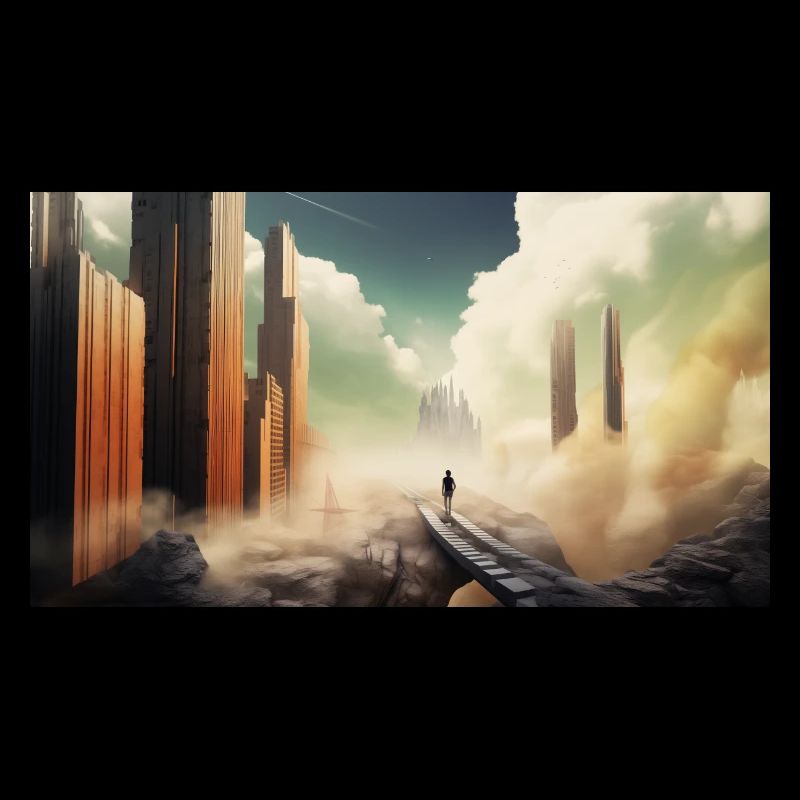 Skyline from heaven