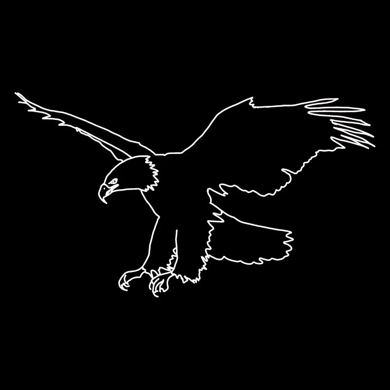 Lineart aigle