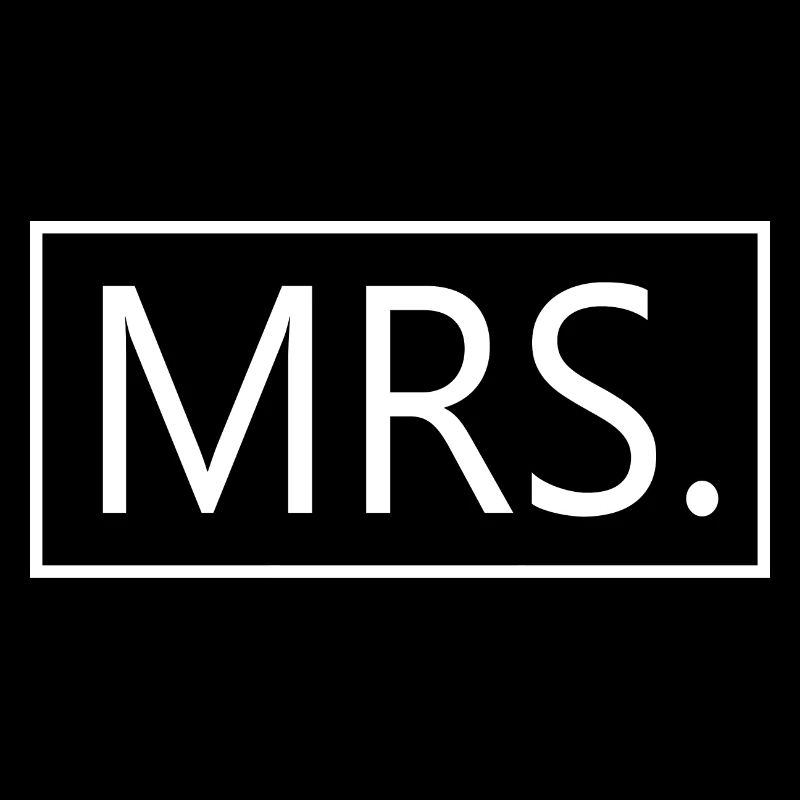 Mrs. Matching Couple Engagement Wedding Honeymoon