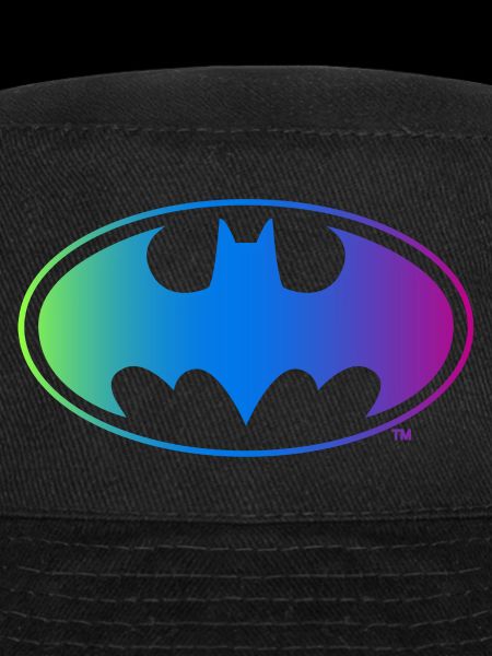 Batman Neon Logo bunt