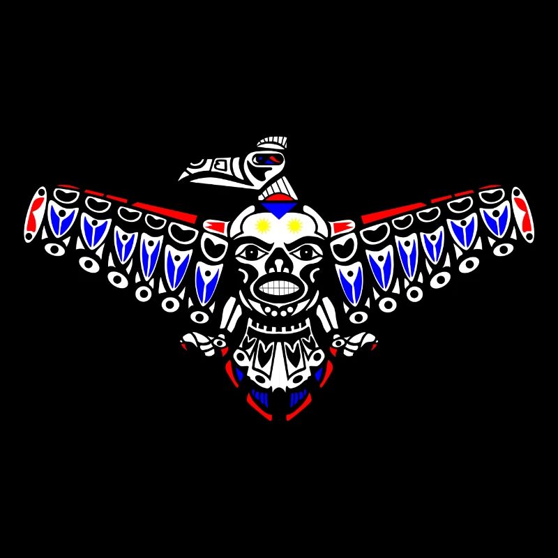 totem corbeau