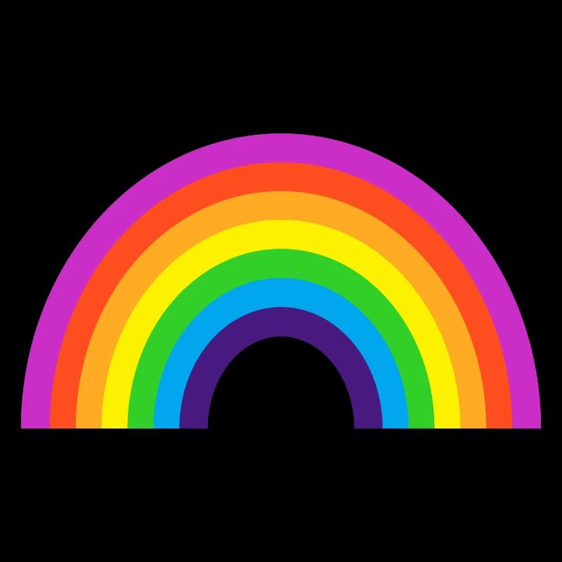 Kidcore Regenbogen Bunt Farben Geschenk Idee