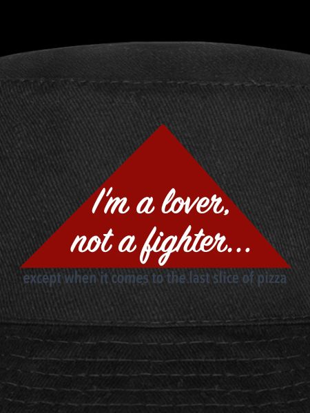 Lover not fighter