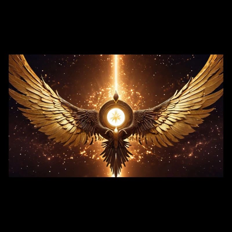 Oiseau de feu doré