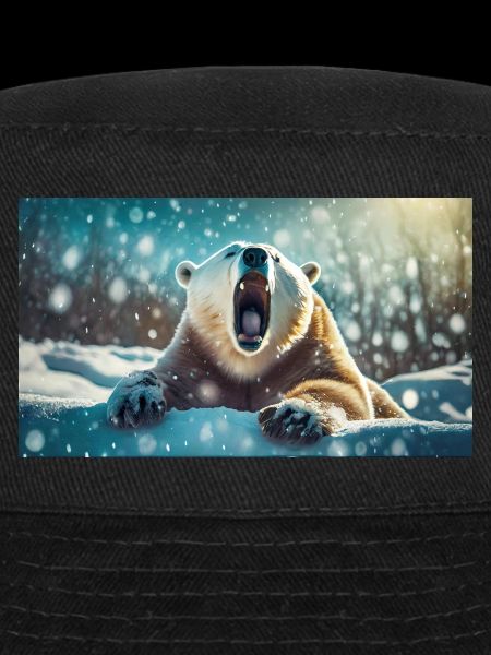 Niedliche Tiere chillen – Eisbär