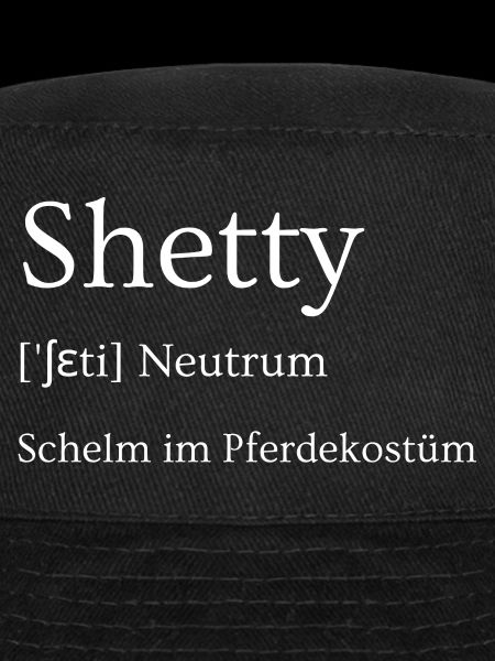 Shetty - Schelm im Pferdekostüm