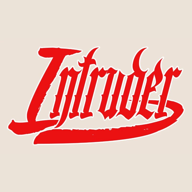 intruder hacker intruder clan sticker computer